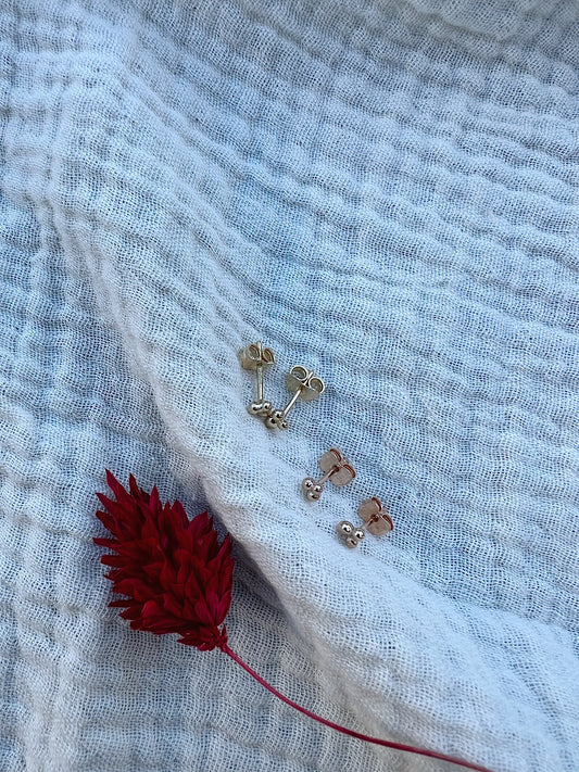 Boucles d'oreille boules
Bijoux faits main à Lyon
Créatrice / artisane de bijoux
Or 750°/°°
Joaillerie responsable
Sur-mesure